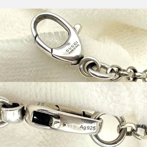 GUCCI KEY NECKLACE NWOT 925 Sterling silver - Picture 7 of 9